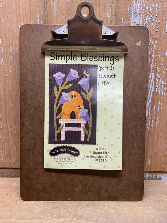 Pattern, SIMPLE BLESSINGS PART 3