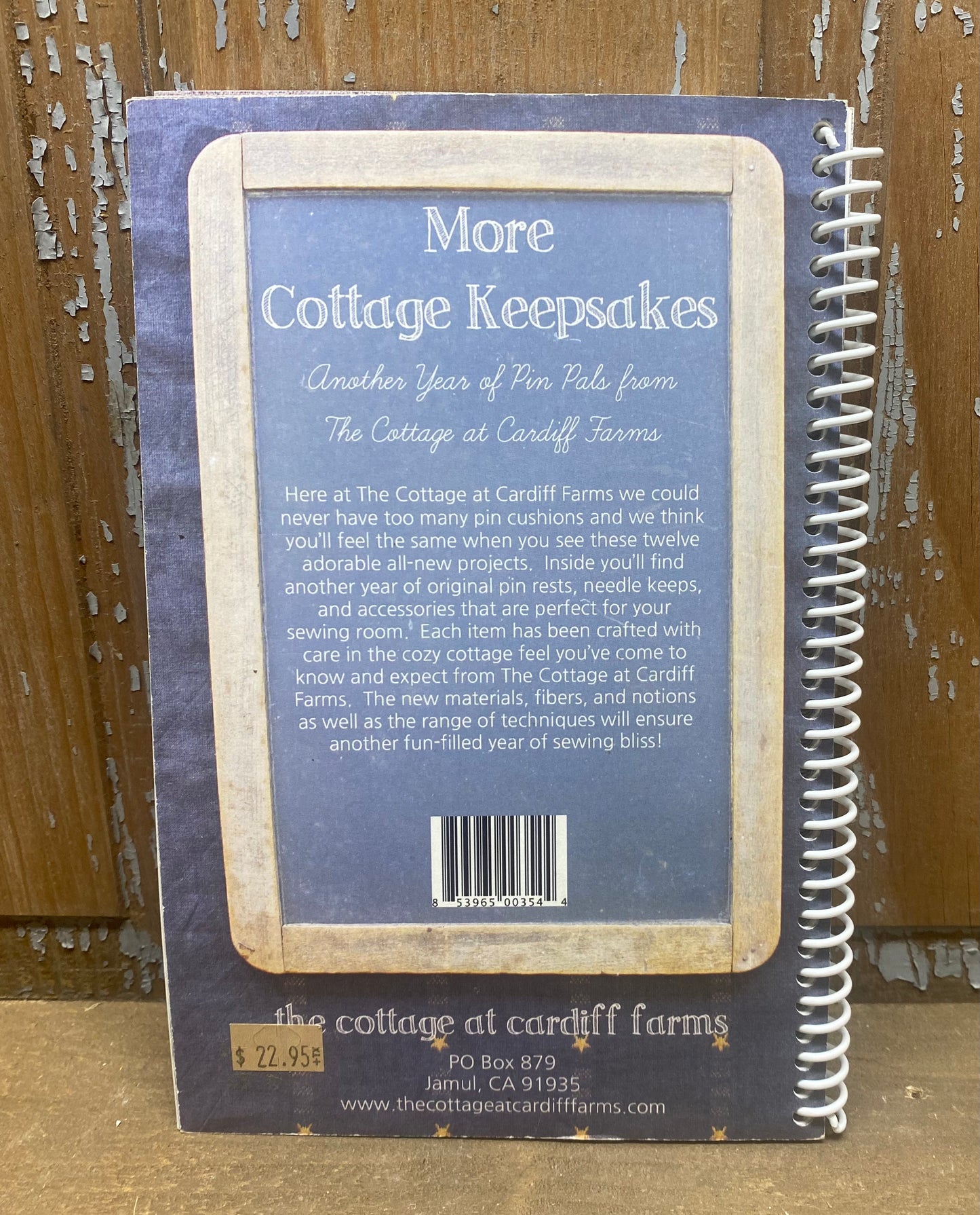 Book, Soft Cover, MORE COTTAGE KEEPSAKES