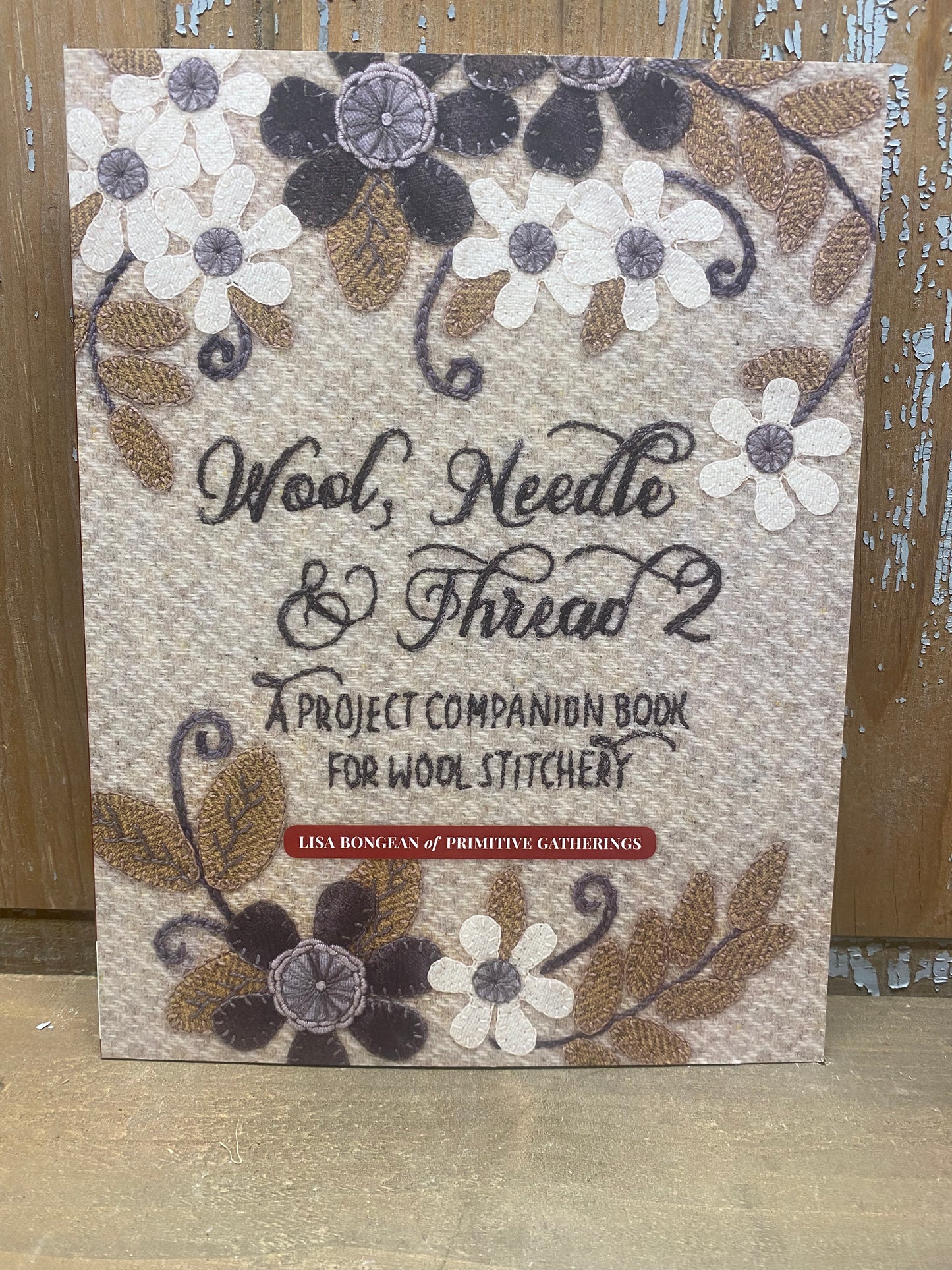 Book, Soft Cover, WOOL, NEEDLE & THREAD