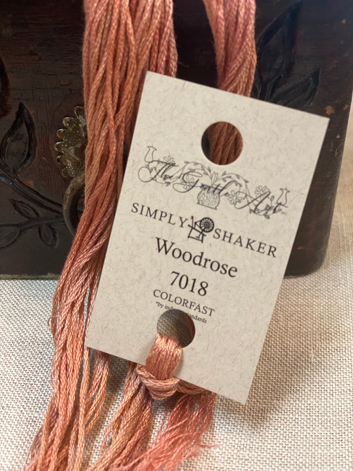 Woodrose, 7018, Sampler Threads