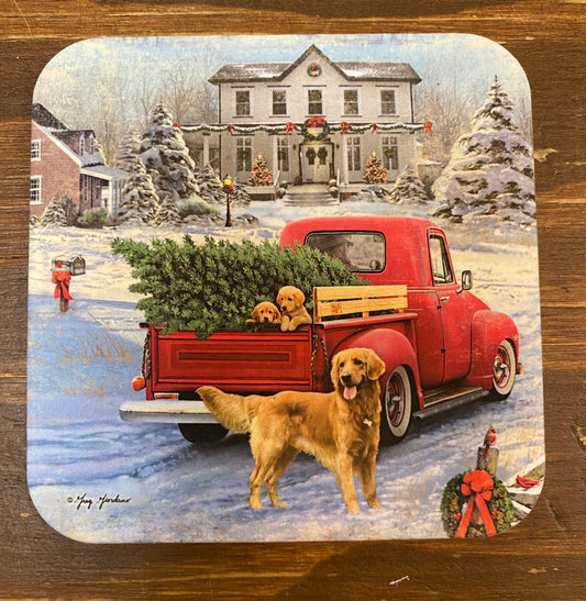 Coaster, TREE TRUCK AND DOGS