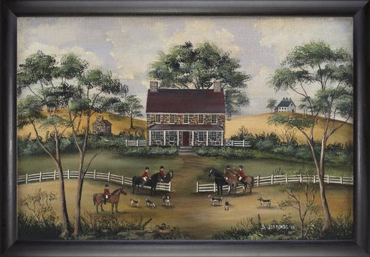 Framed Art, 12X16, TALLY HO