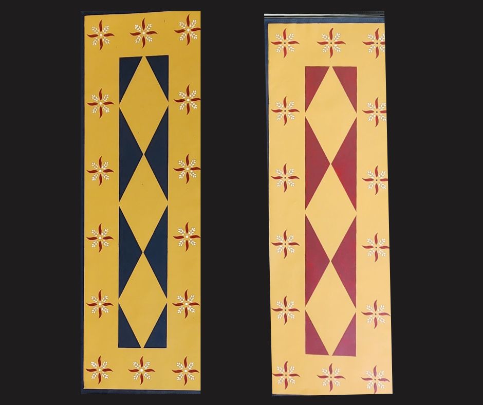 Class, SATURDAY, 9/26, 10am start, "FLOORCLOTH STYLE" RUNNER