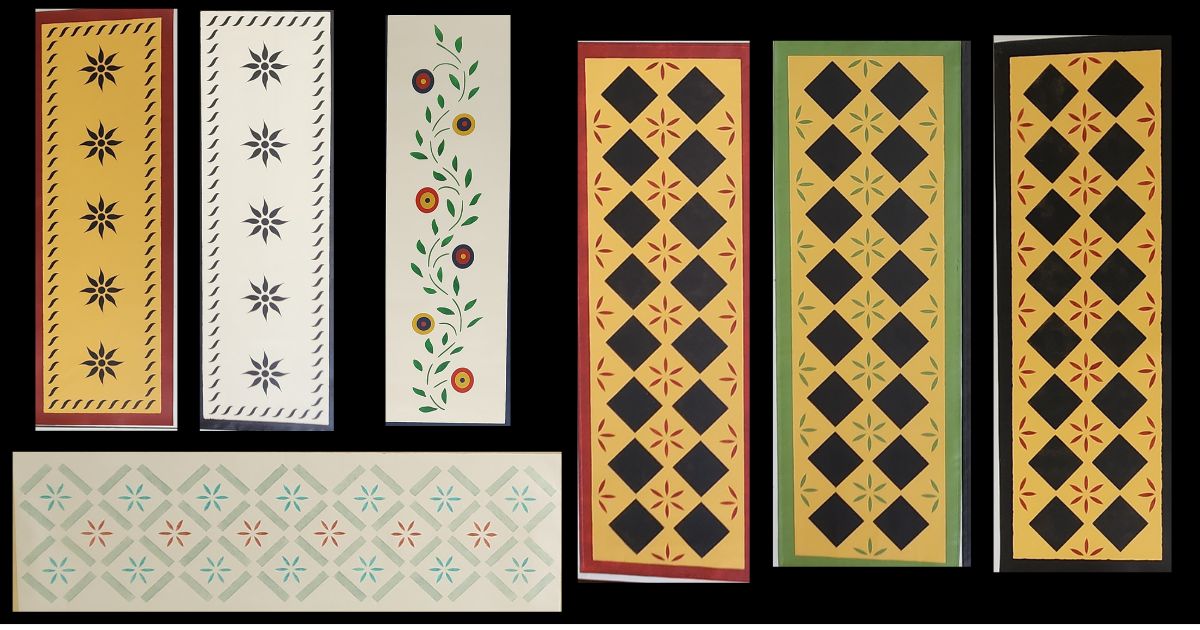 Class, SATURDAY, 9/26, 10am start, "FLOORCLOTH STYLE" RUNNER