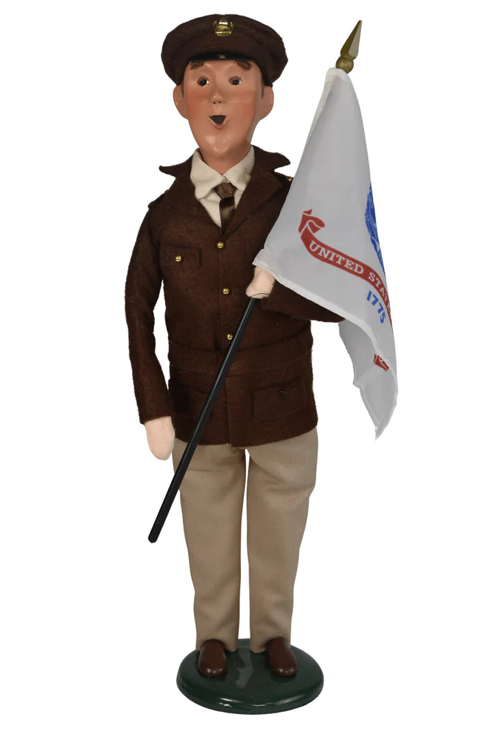 ARMY W/ FLAG, Man or Woman