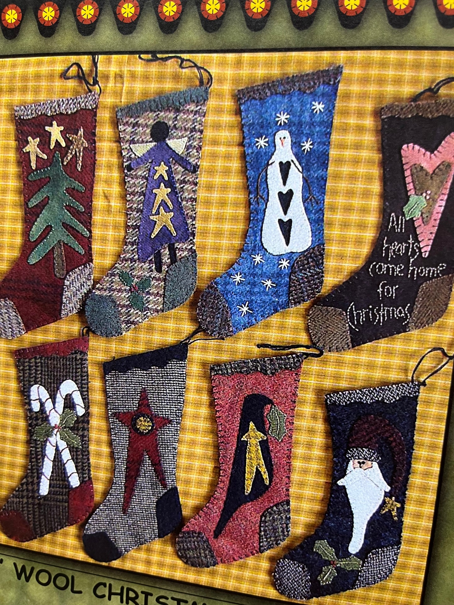 Pattern, WOOL CHRISTMAS STOCKINGS