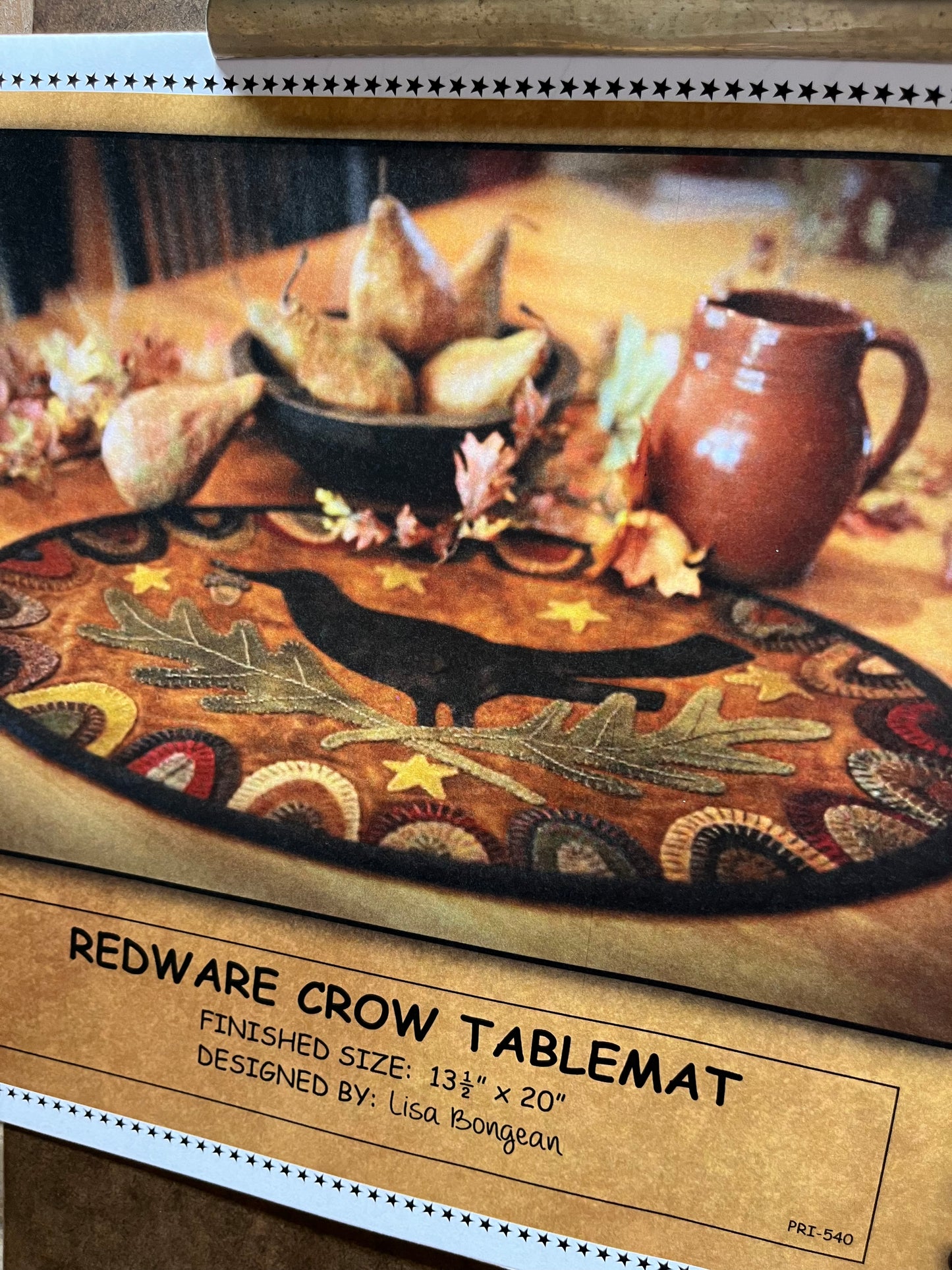 Pattern, REDWARE CROW