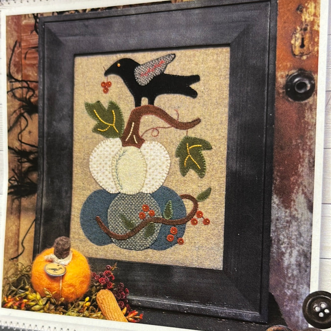 Pattern, FADED PUMPKIN & CROW