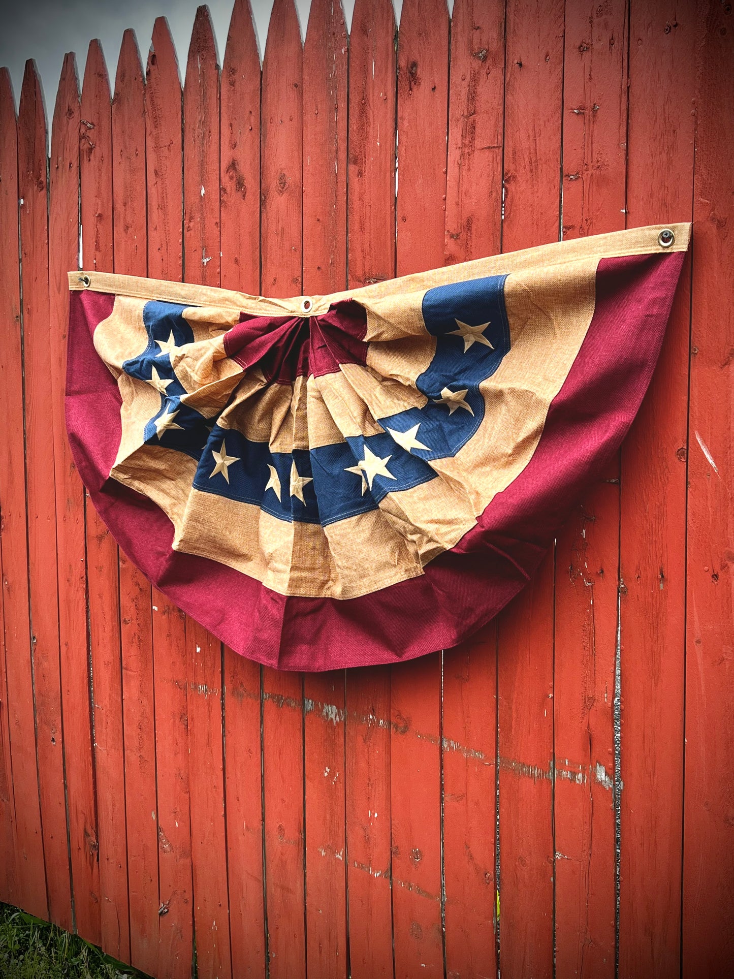 Bunting, Weatherproof, 72”x36”, BURLAP