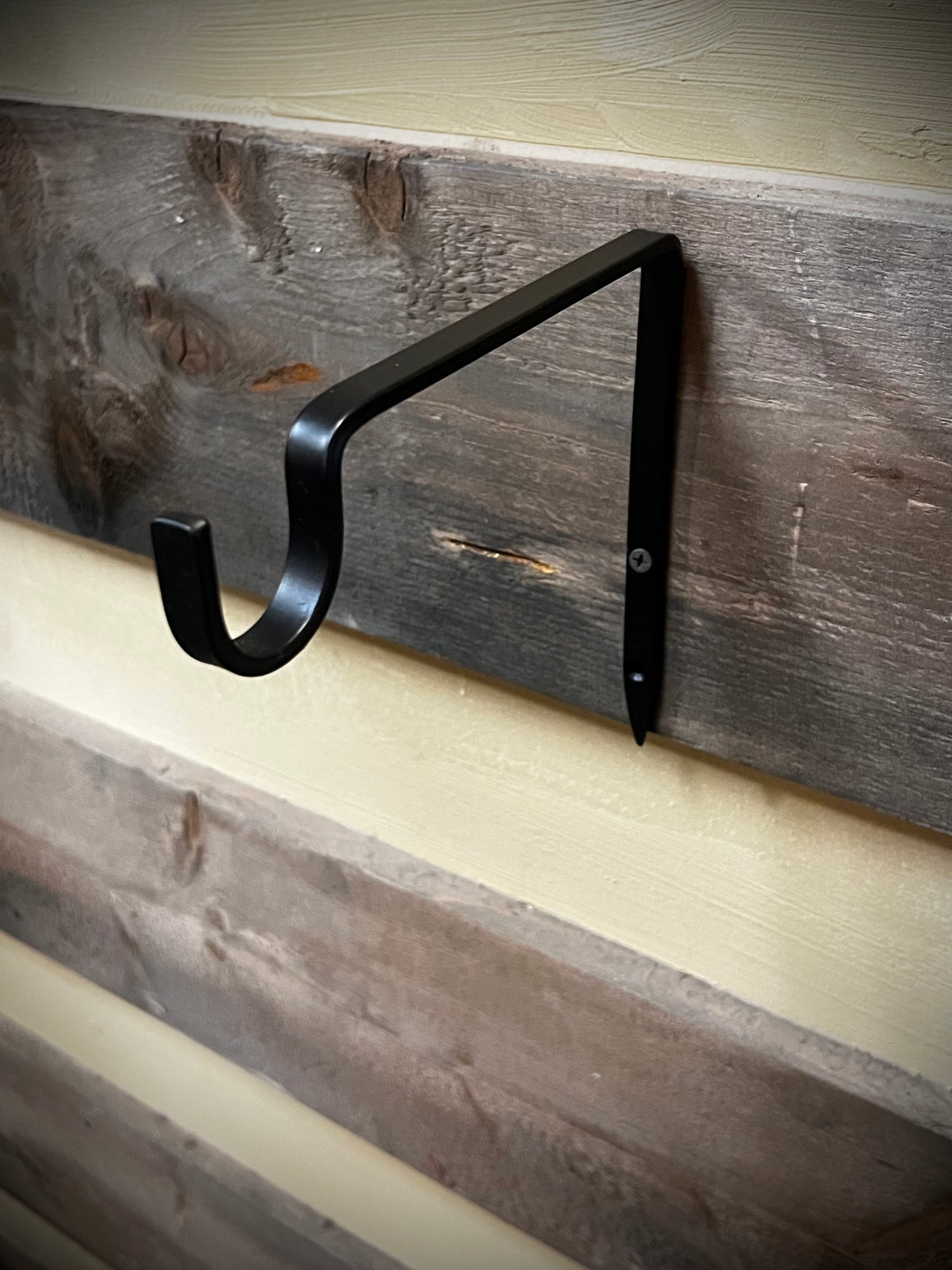 Bracket, Metal, BLACK