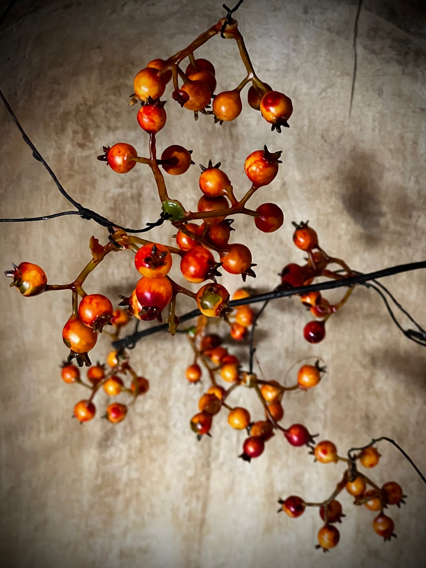 Berry Garland, Wired, 3’, HARVEST