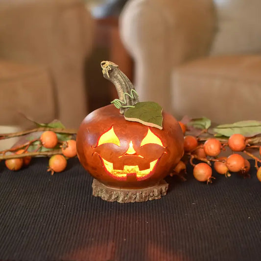 Gourd, Small Jack O'Lantern, ELECTRIC, LUCAS
