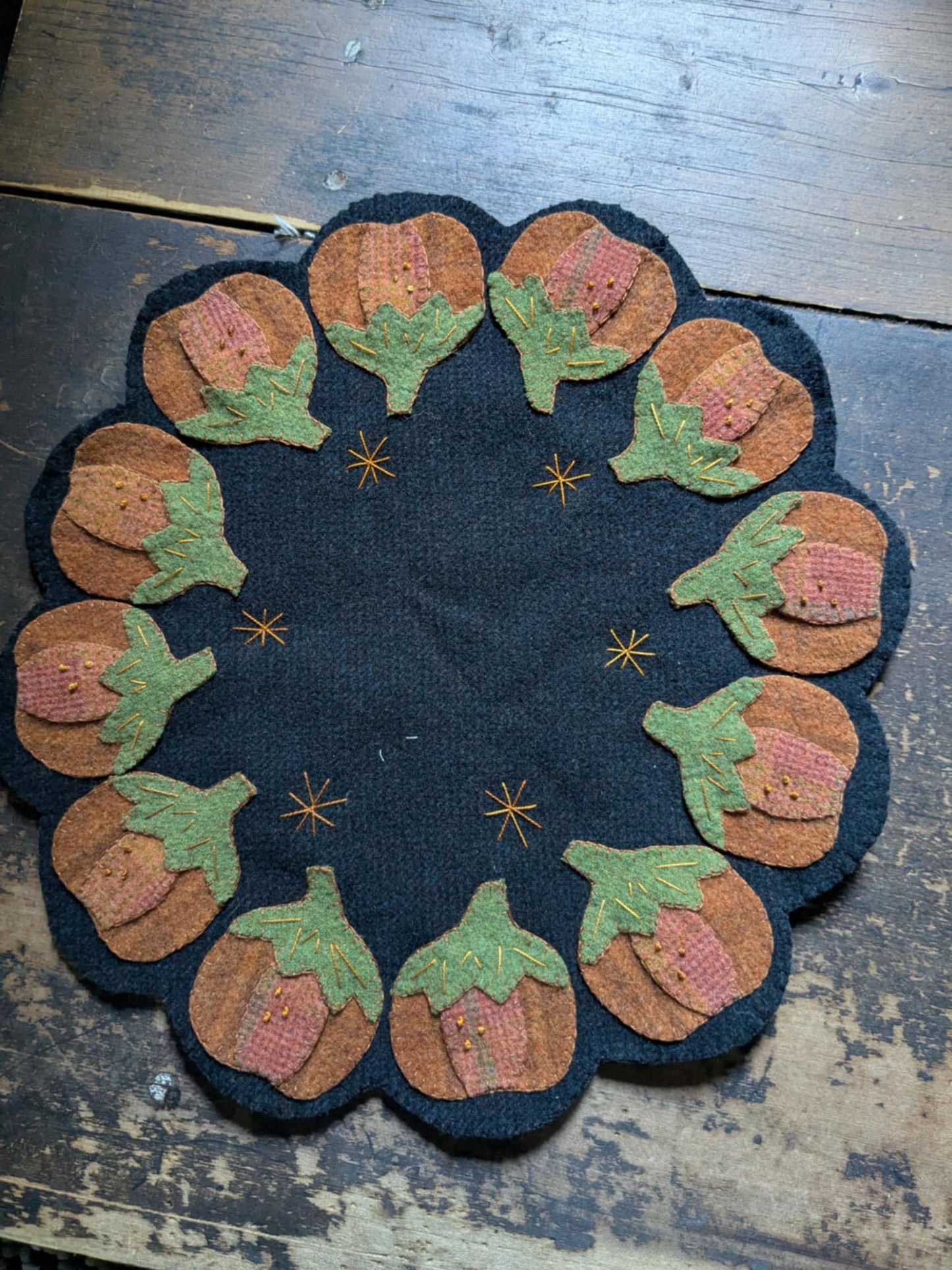 Class, 8/16, Wool Applique, "PUMPKIN PATCH"