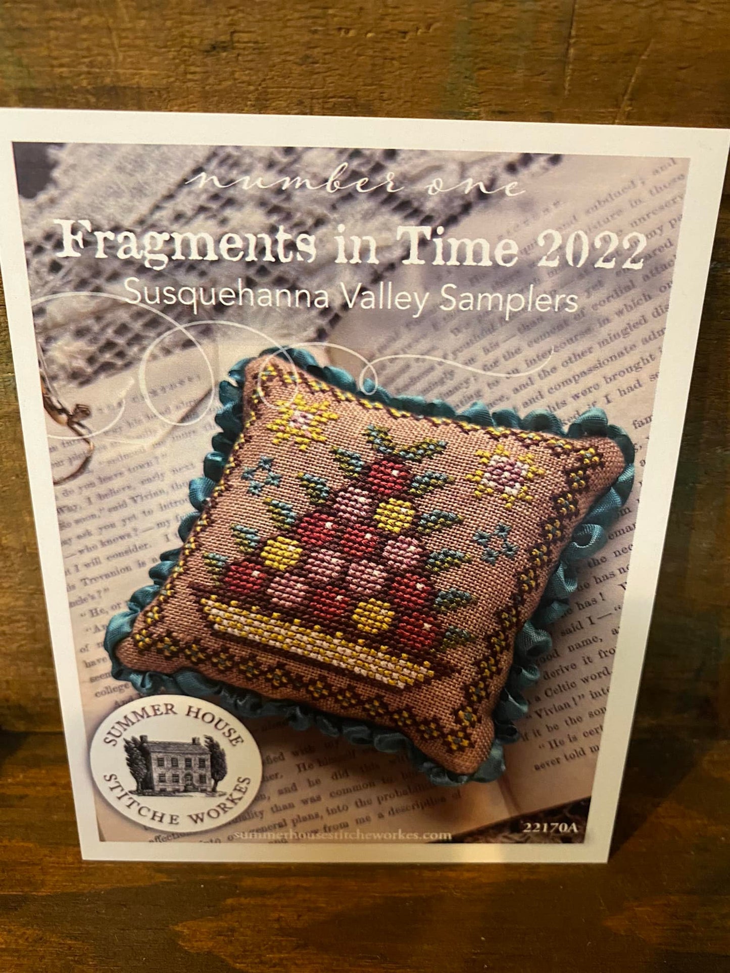 #1, FRAGMENTS IN TIME 2022, Cross Stitch Chart