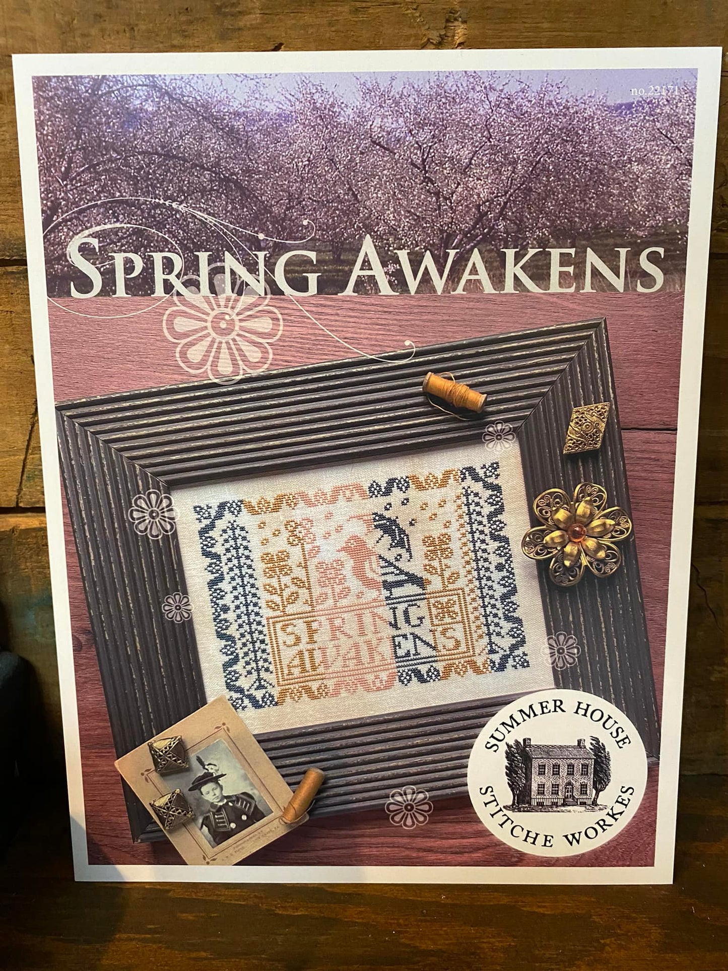 Spring Awakens, Cross Stitch Chart
