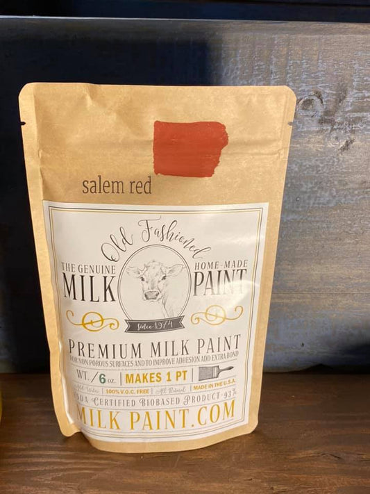 Milk Paint, Salem Red