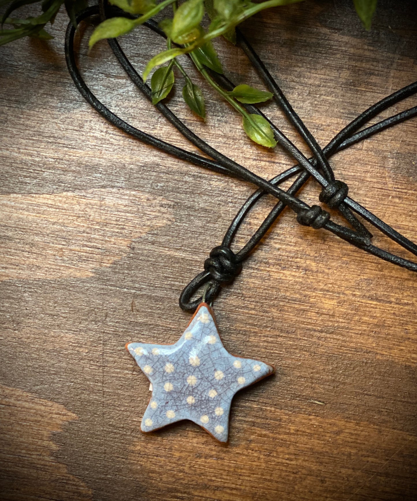 Necklace, STAR W/ DOTS