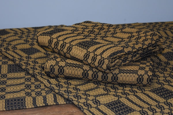 WESTBURY WEAVE, Mustard/Black