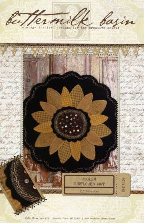 Pattern, WOOLEN SUNFLOWER