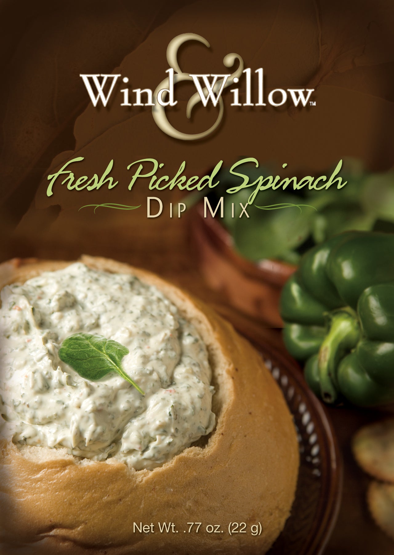 Fresh Picked Spinach, Dip Mix