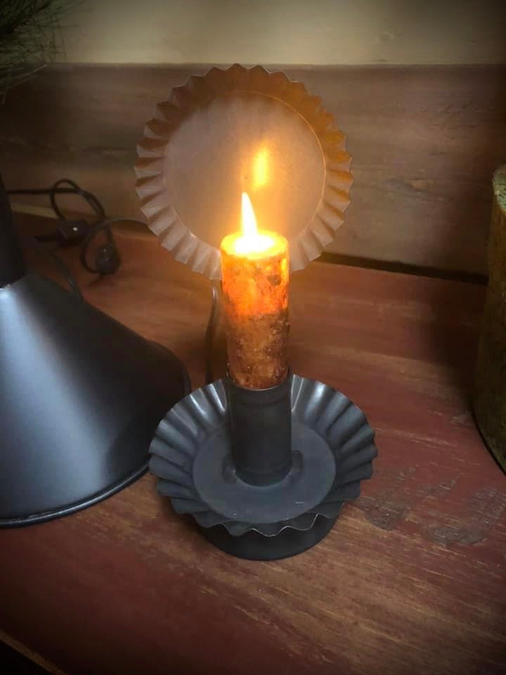 Chamberstick LODGE, Moving Flame Candle