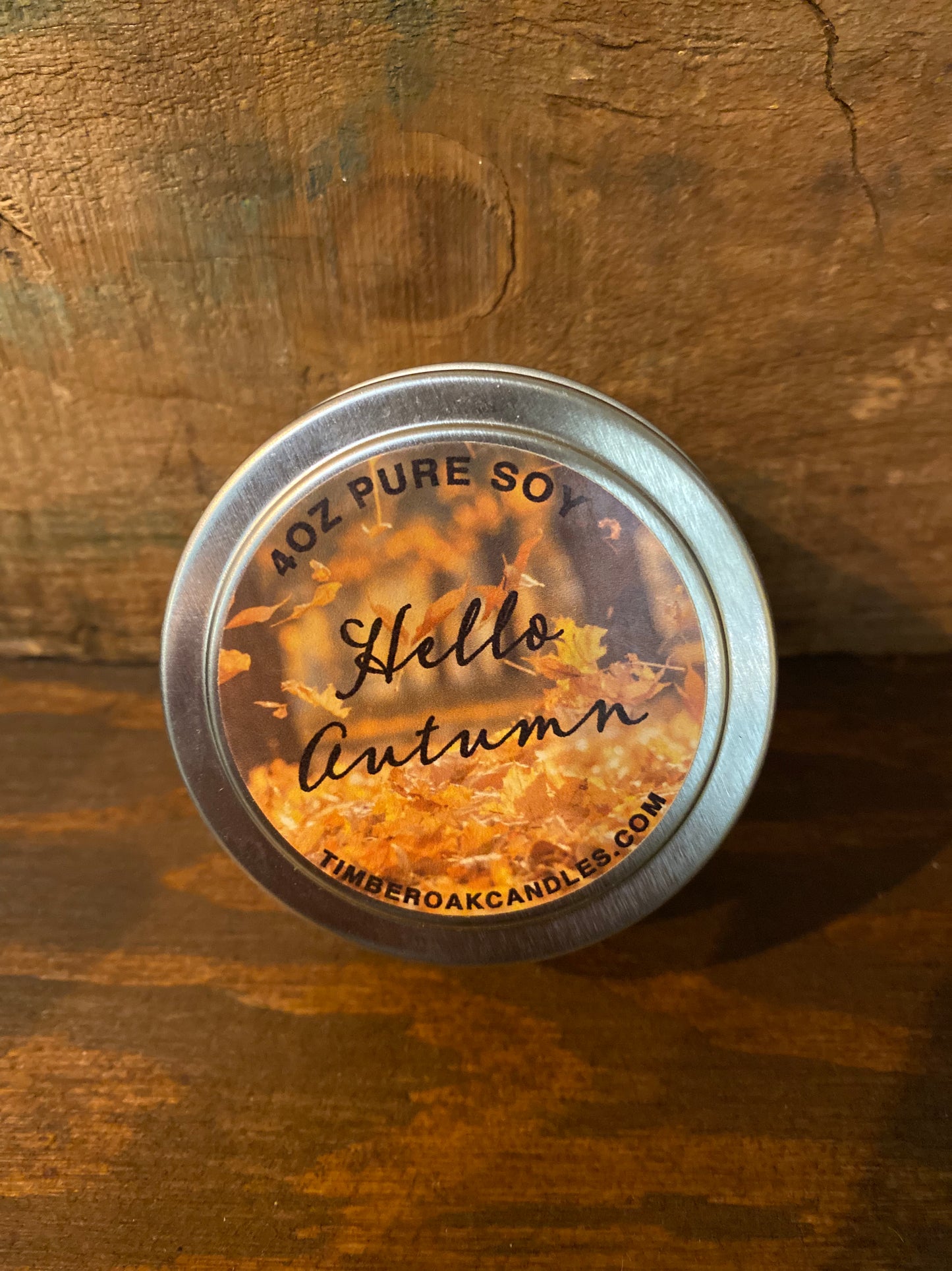 Hello Autumn, Soy Candle