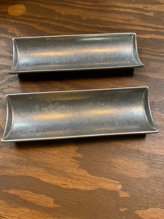 Pewter Cheese and Cracker Tray