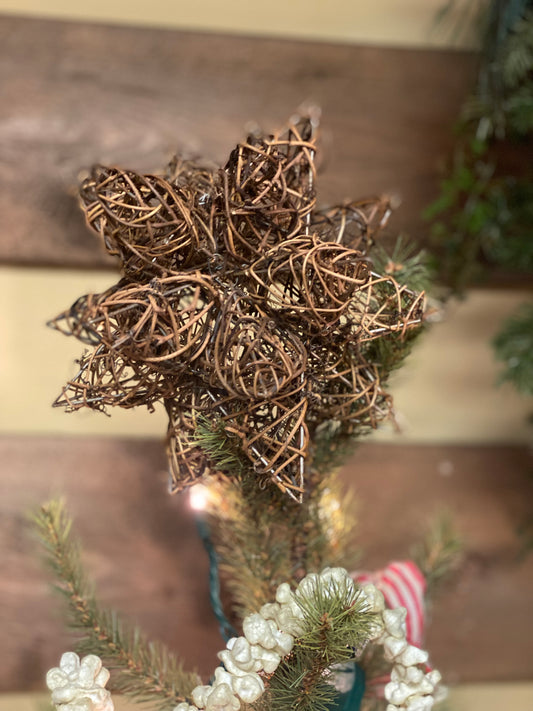TRIMMING OUR FARMHOUSE CHRISTMAS TREE – Old Time Pottery