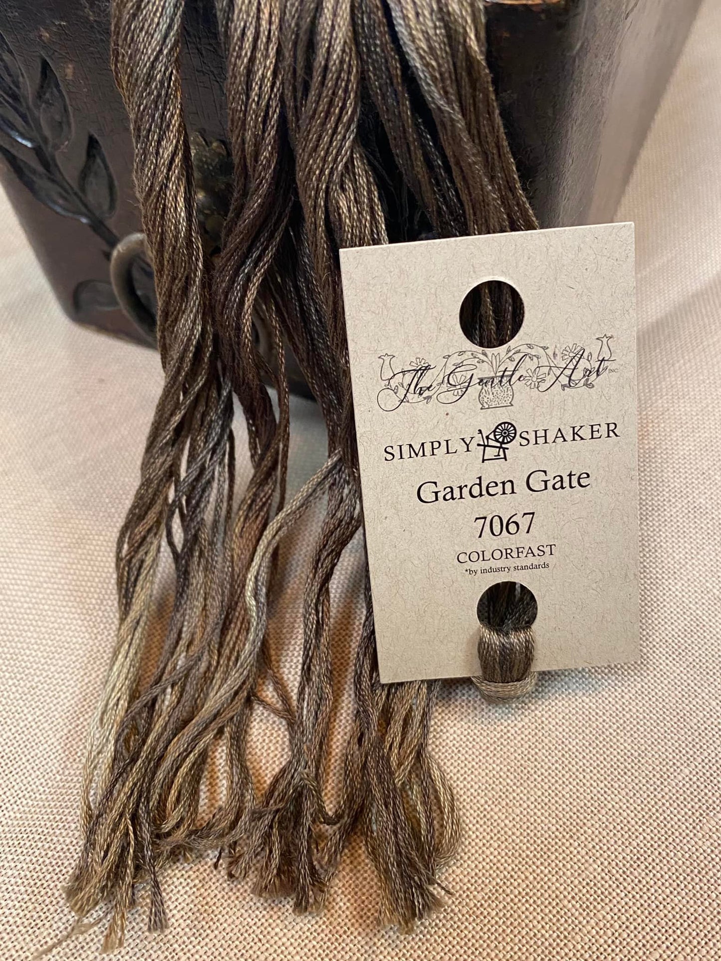 Garden Gate, 7067, Sampler Threads