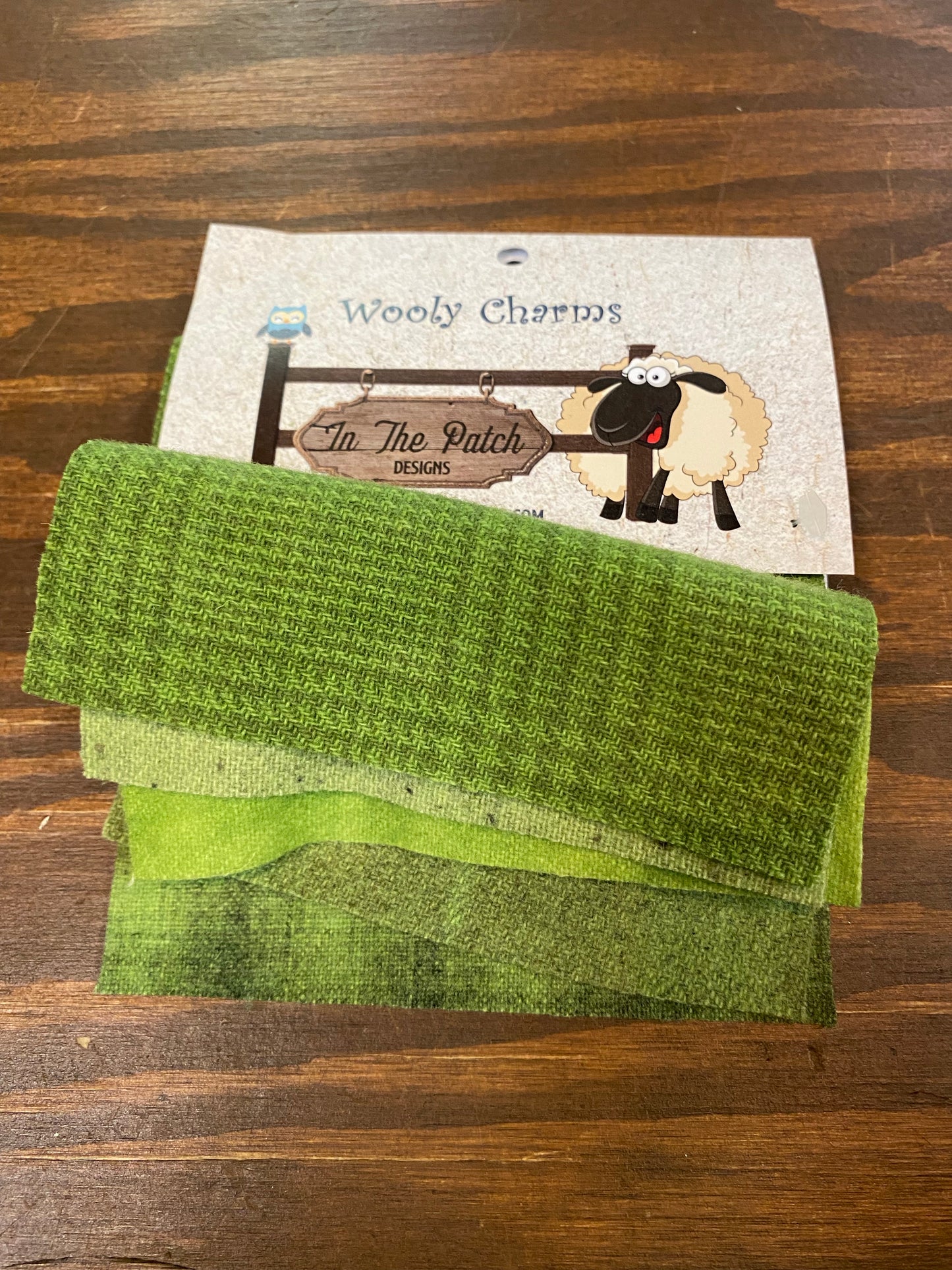 Wooly Charm Pack, AVOCADO
