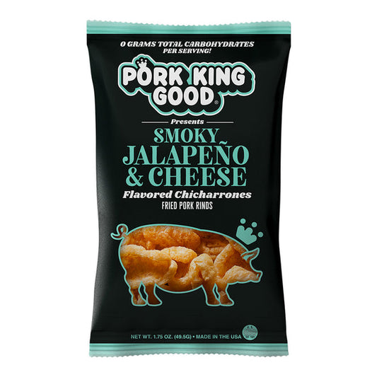 Smoky Jalapeño & Cheese Pork Rinds