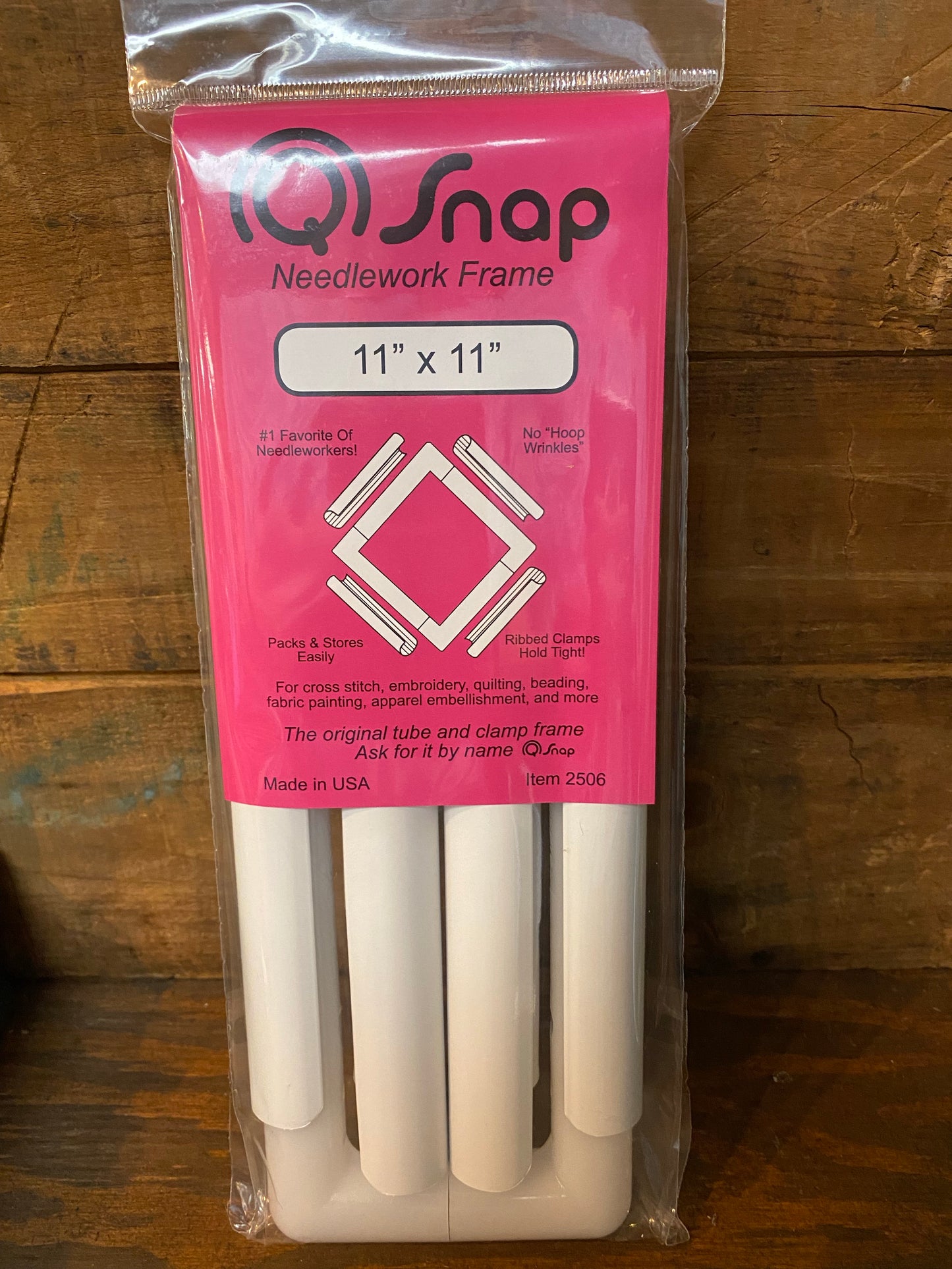 Q Snap Needlework Frame, 11”x11”