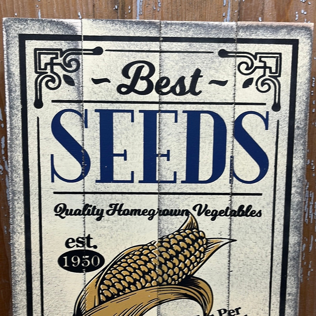 Pallet Sign, 12" x 16", SWEET CORN