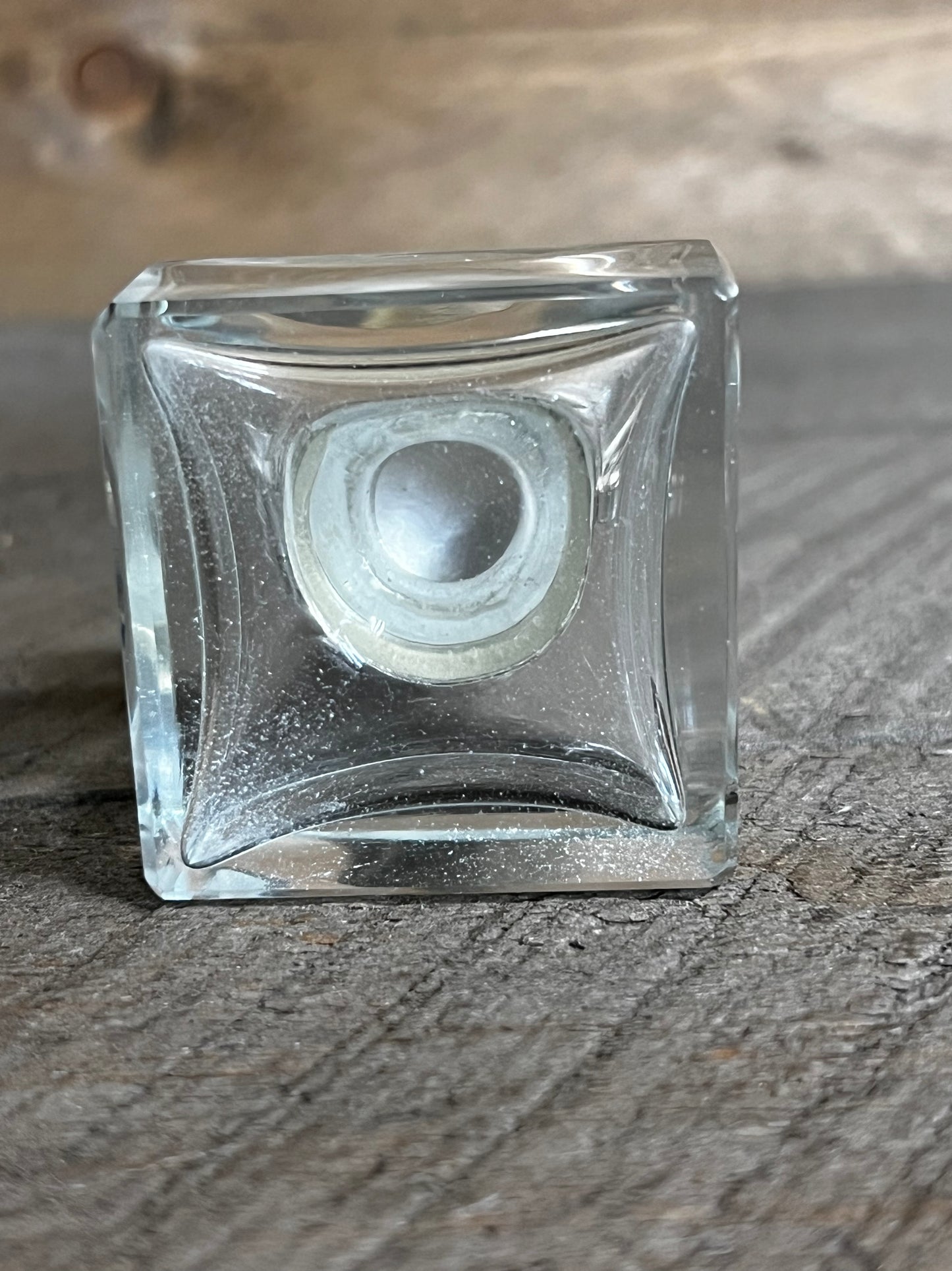 Glass Inkwell, 1.75", CLEAR