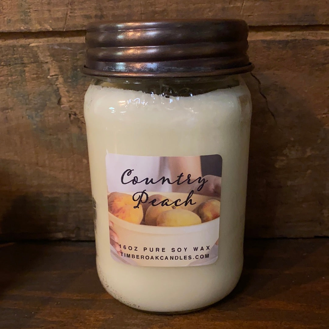 Country Peach, Soy Candle