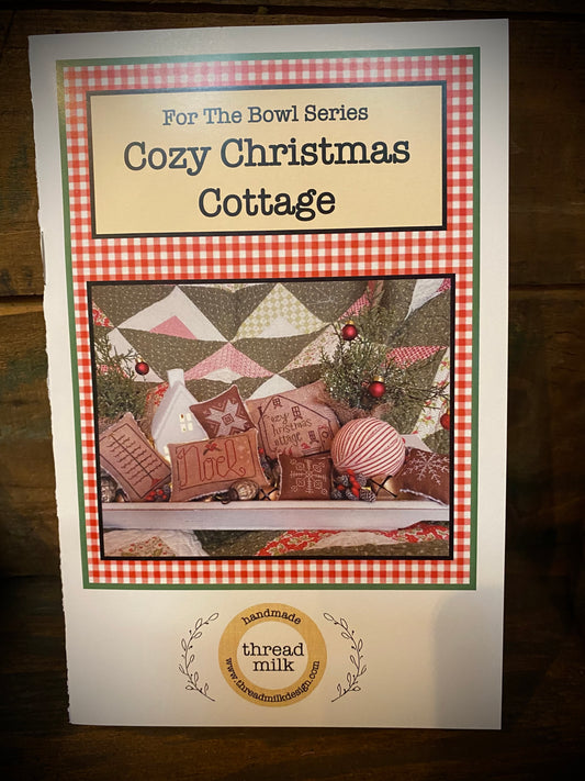 Cozy Christmas Cottage, For the Bowl Series, Cross Stitch Charts