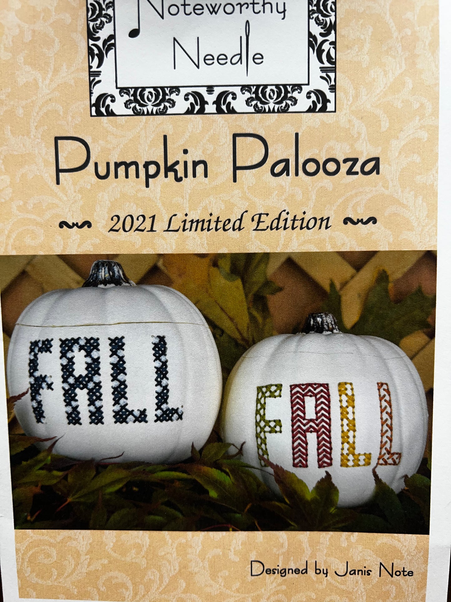 FALL, Pumpkin Palooza, Cross Stitch Chart