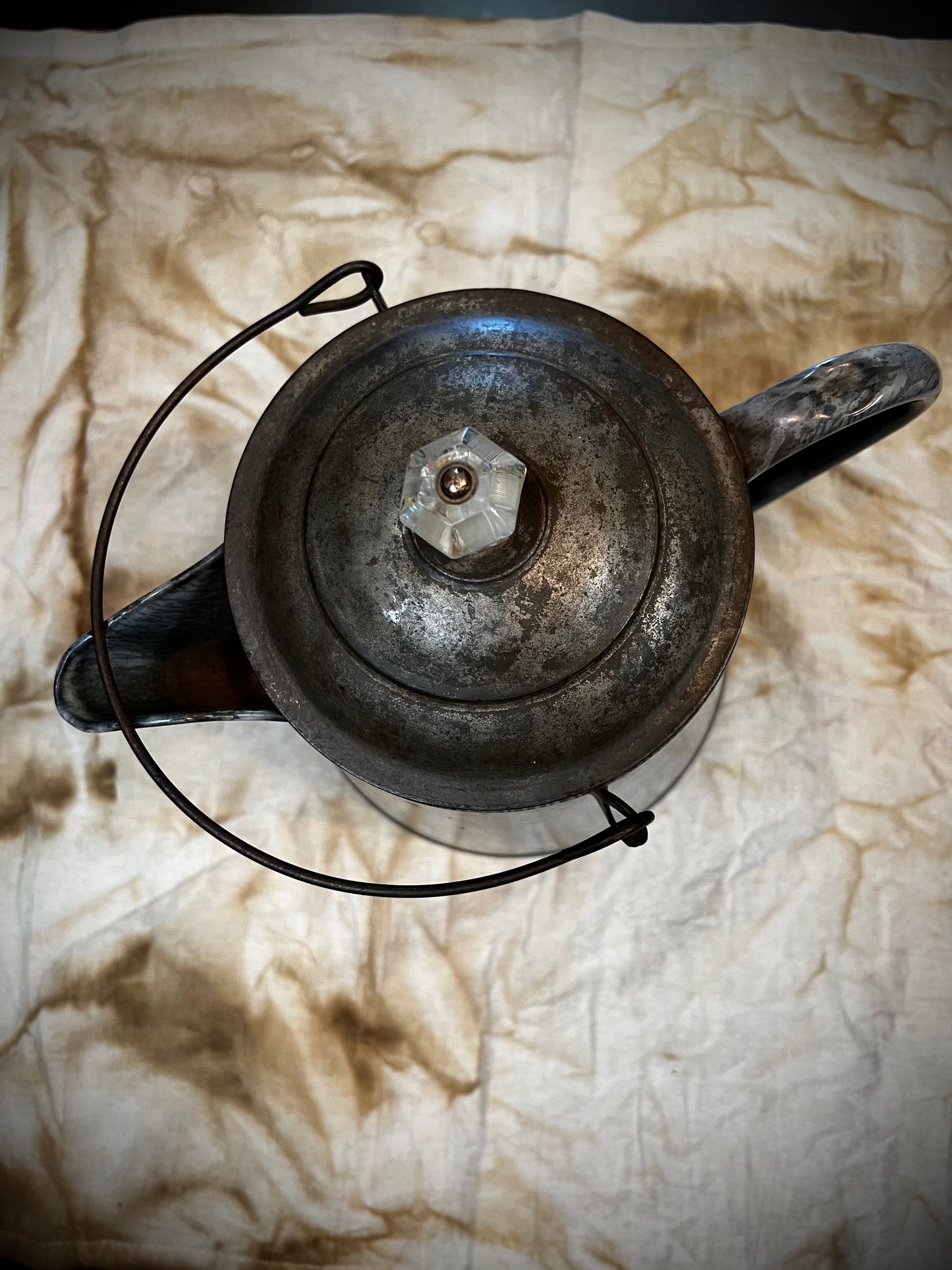 Coffee Pot, Grey, ENAMELWARE