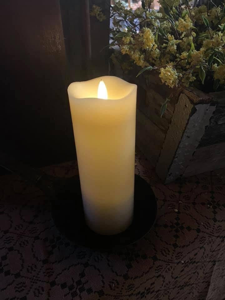 Serene, 3x8 Timer Candle, Ivory