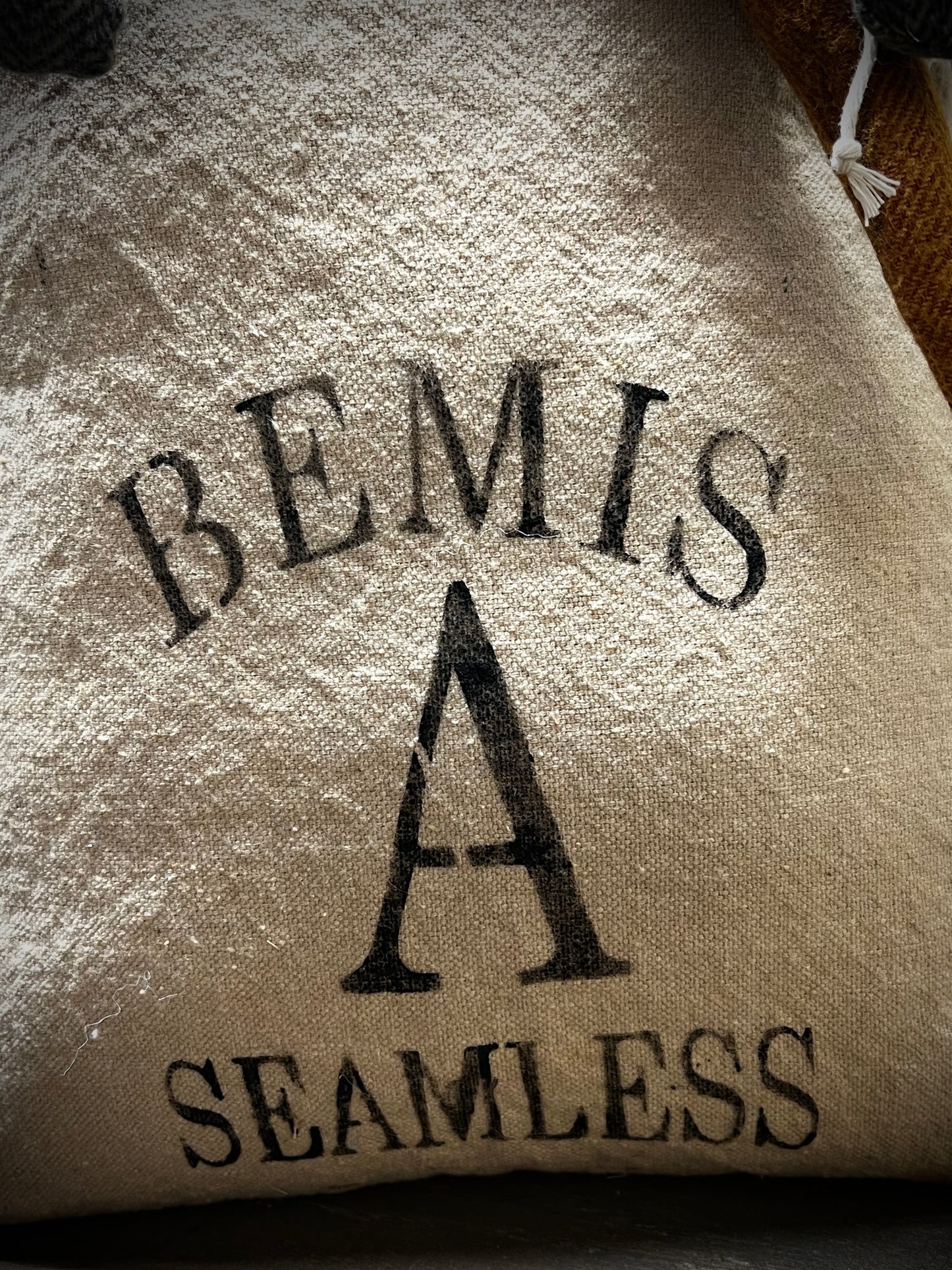 Hanging Bag, "Feed Sack Frank", BEMIS