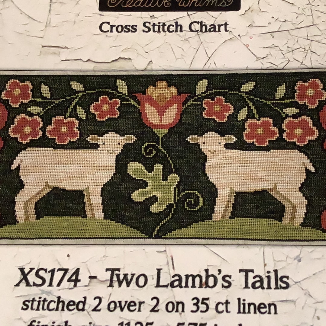 Two Lamb’s Tails, Cross Stitch Chart, Koguts
