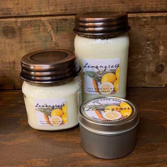 Lemongrass, Soy Candle