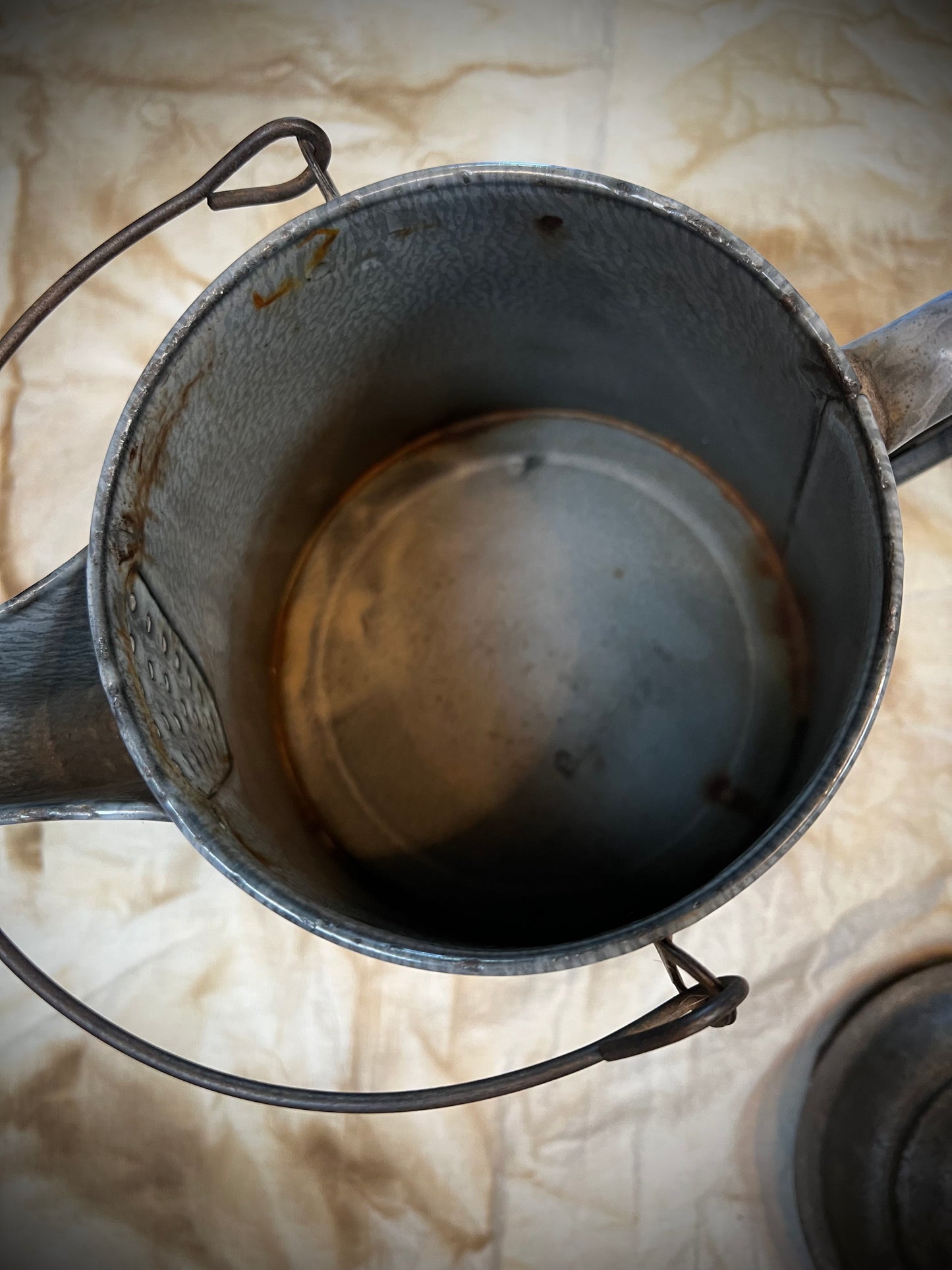 Coffee Pot, Grey, ENAMELWARE