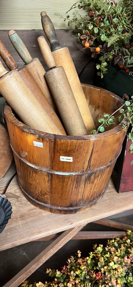 Vintage Ice Cream Bucket