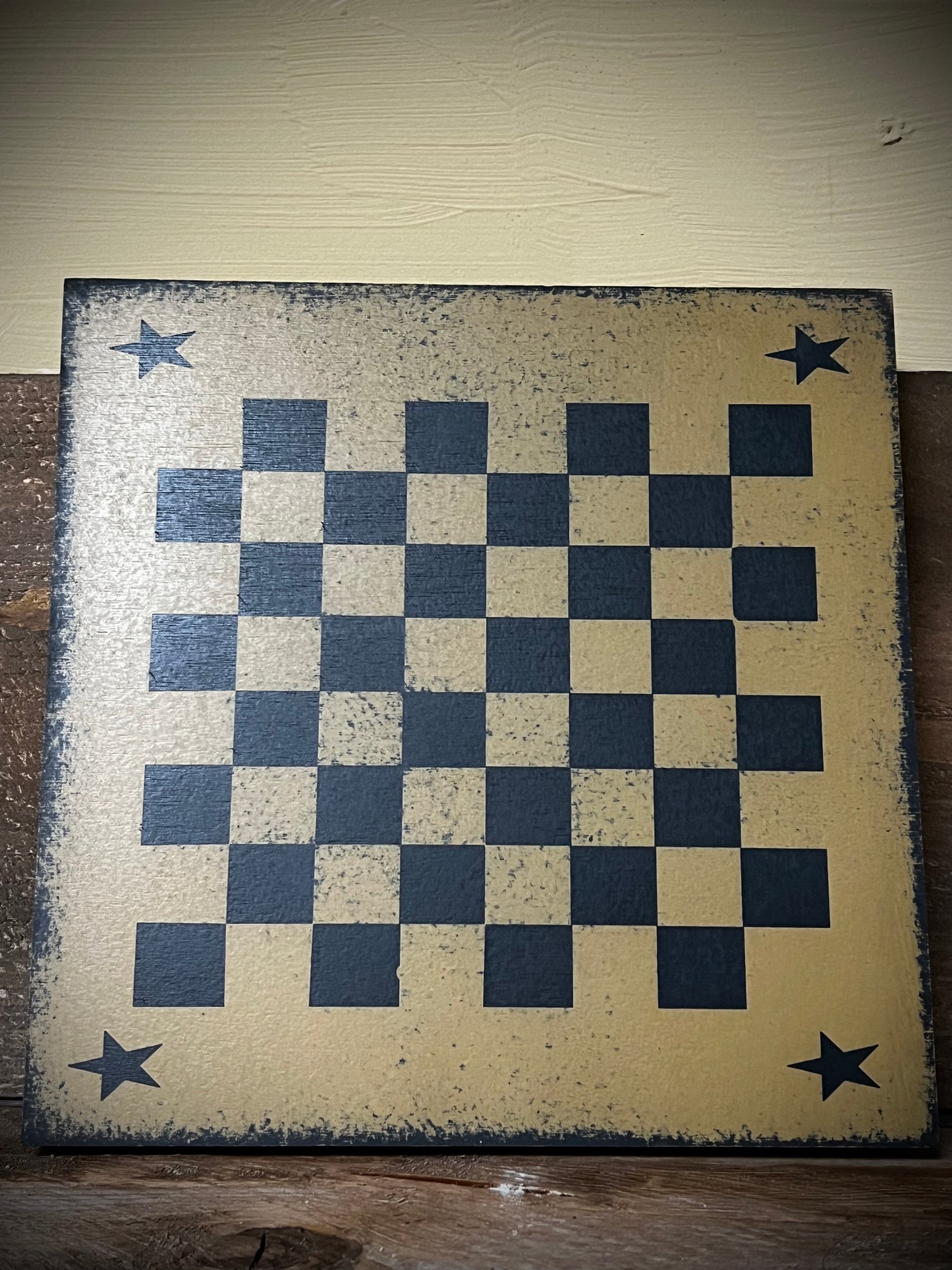 Checker Board, 8"x 8"