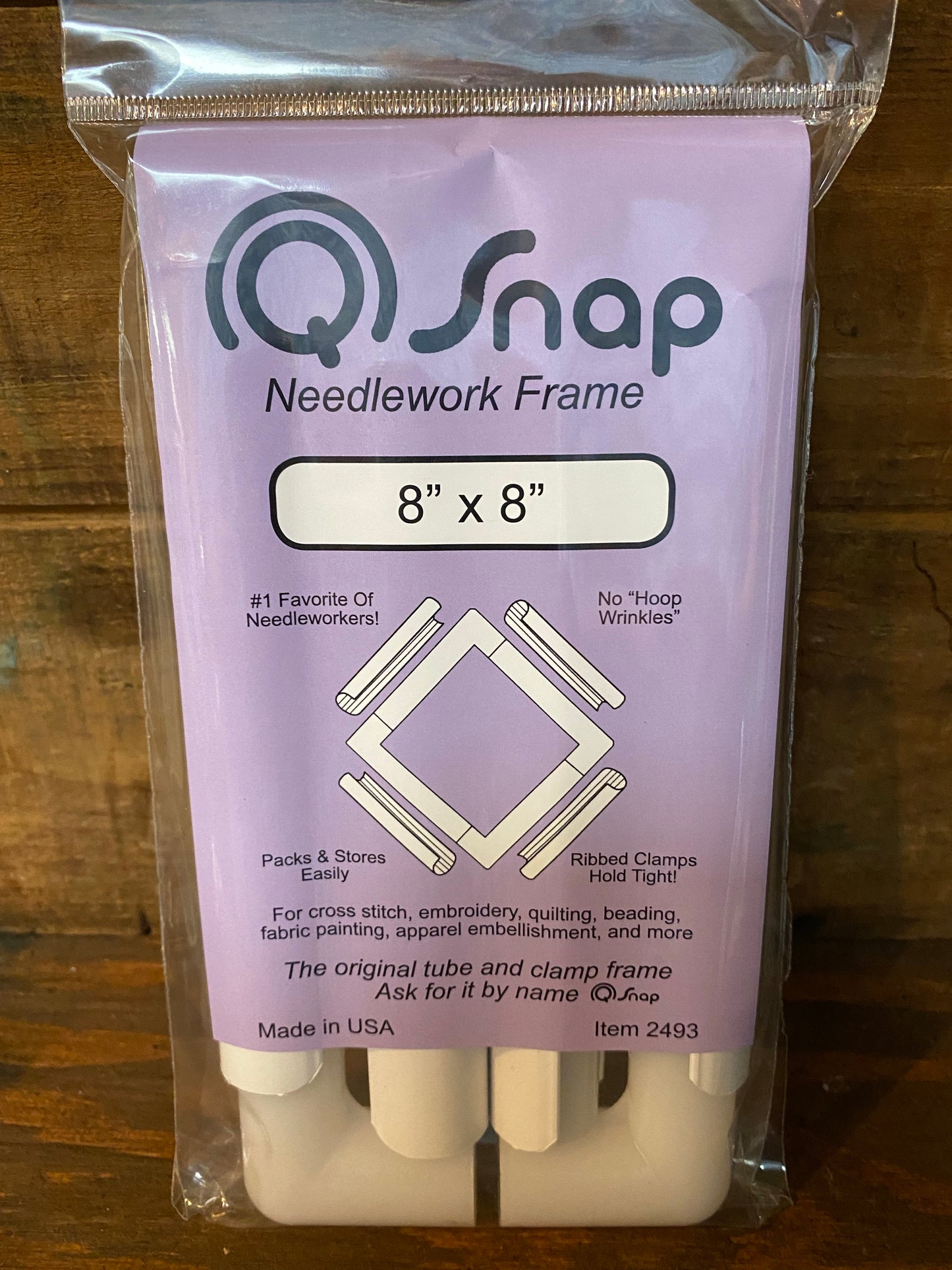 Q Snap Needlework Frame, 8”x8”