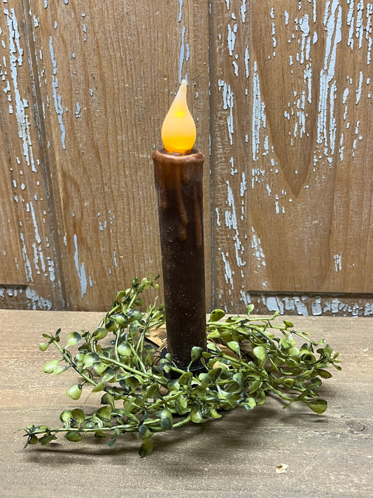 Candle Ring, 1.5", Mini, PEPPER GRASS