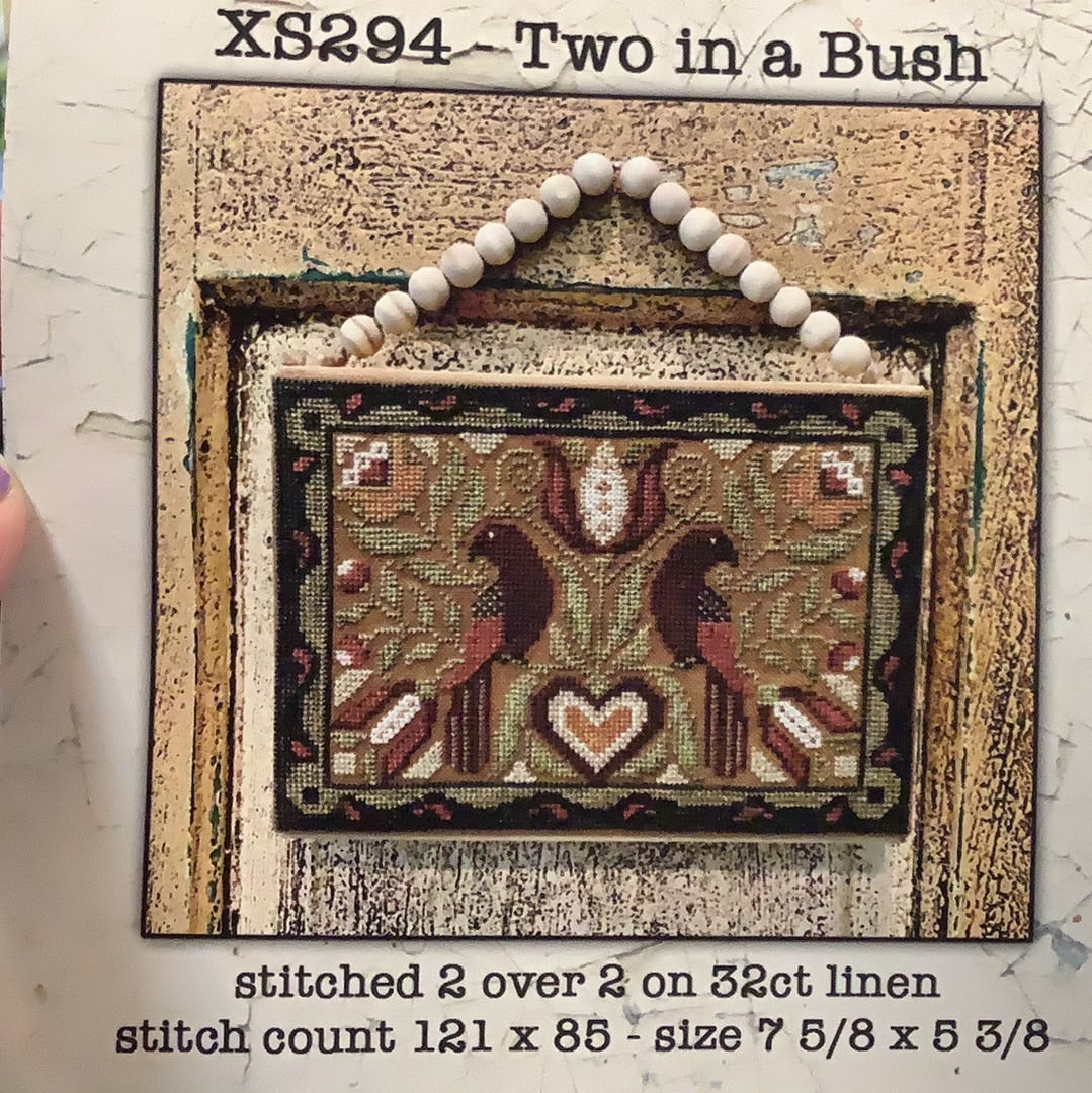 Two in a Bush, Cross Stitch Chart, Koguts
