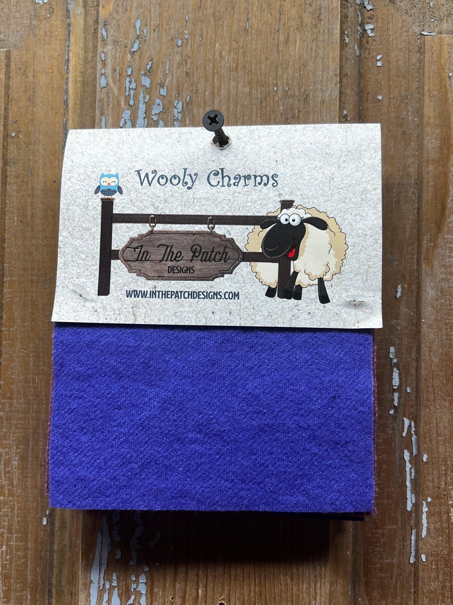Wooly Charm Pack, PURPLES