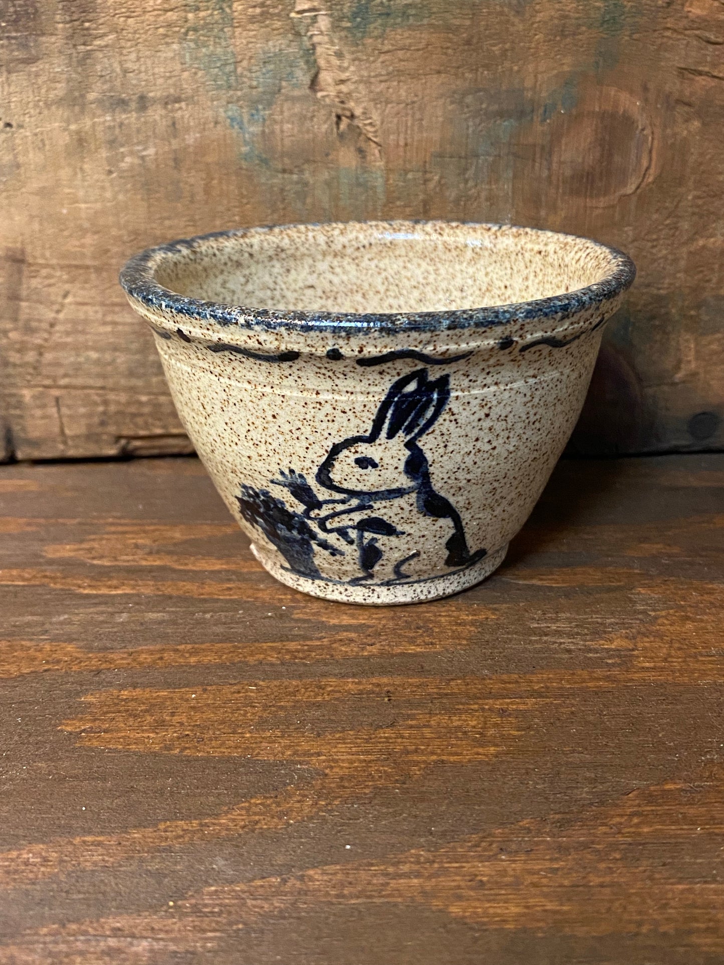 Votive Cup, RABBIT WITH FLOWERS